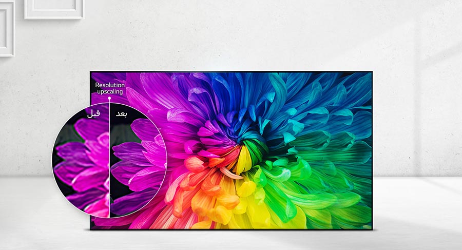 کیفیت تصویر تلویزیون 43LJ55000GI